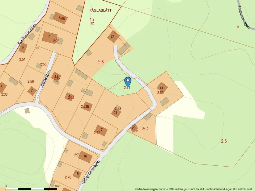 Villa, Gelbgjutarevägen 22, Fritsla, Mark