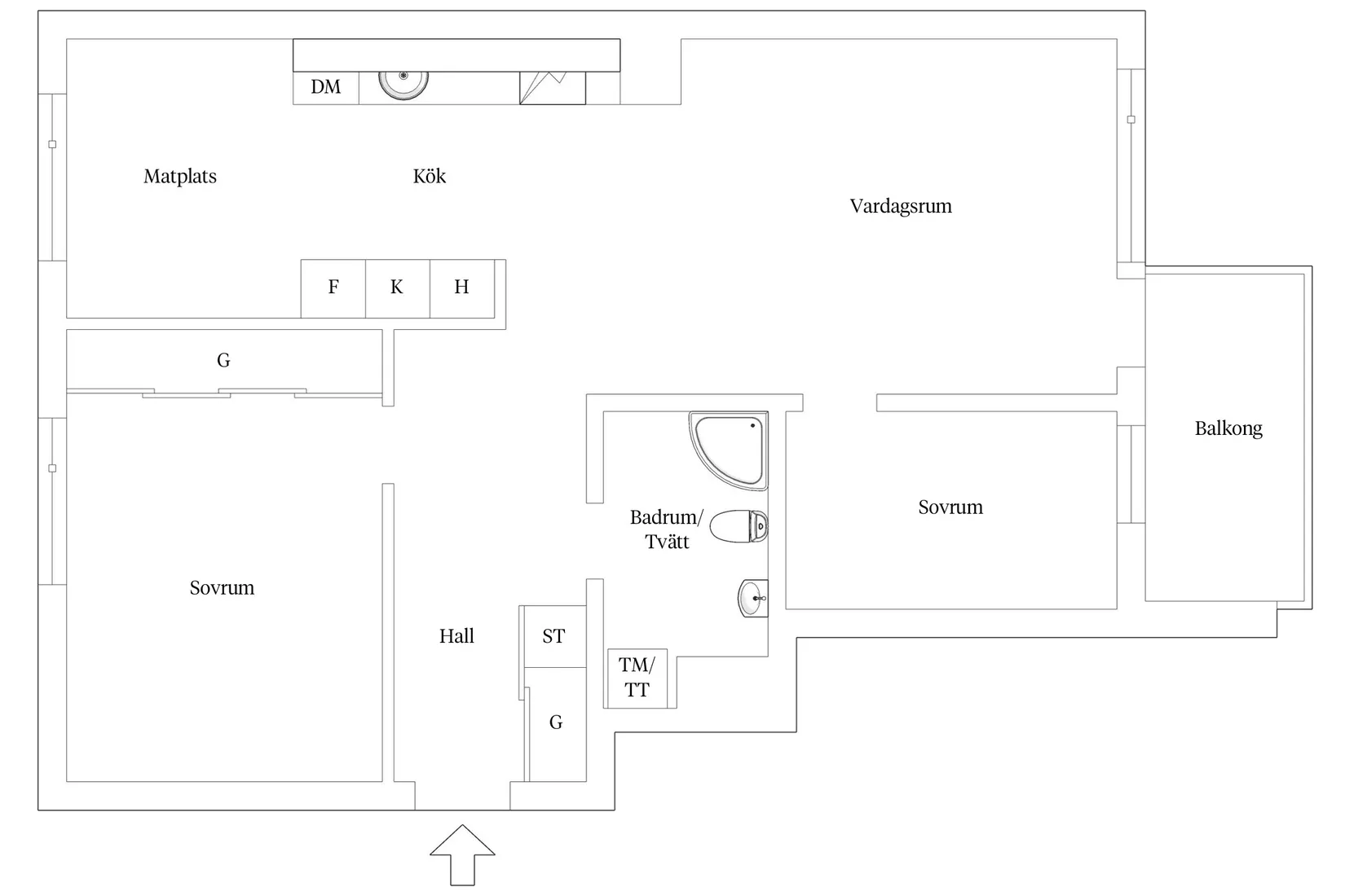 Bostadsrätt, Astris Gata 74, Eriksberg, Göteborg