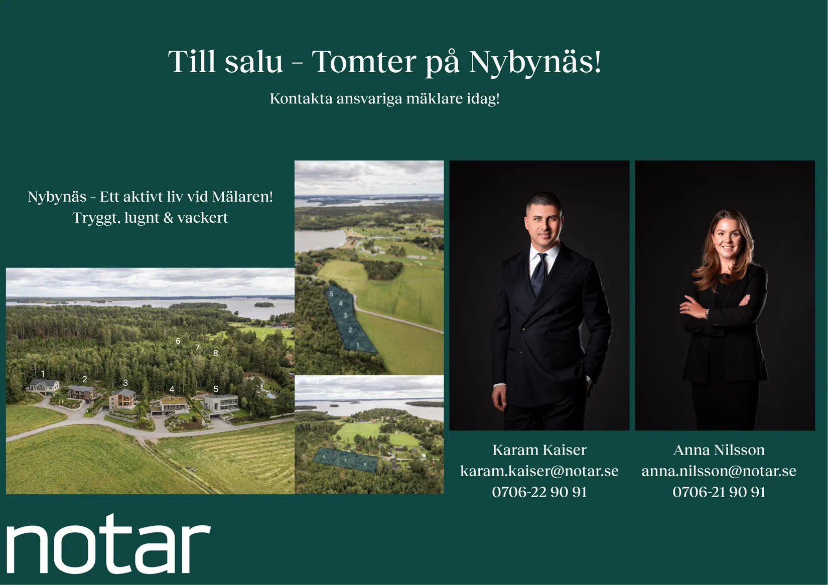 Tomt, Nybynäsvägen, Kärrbo-Nybynäs, Nybynäs, Västerås
