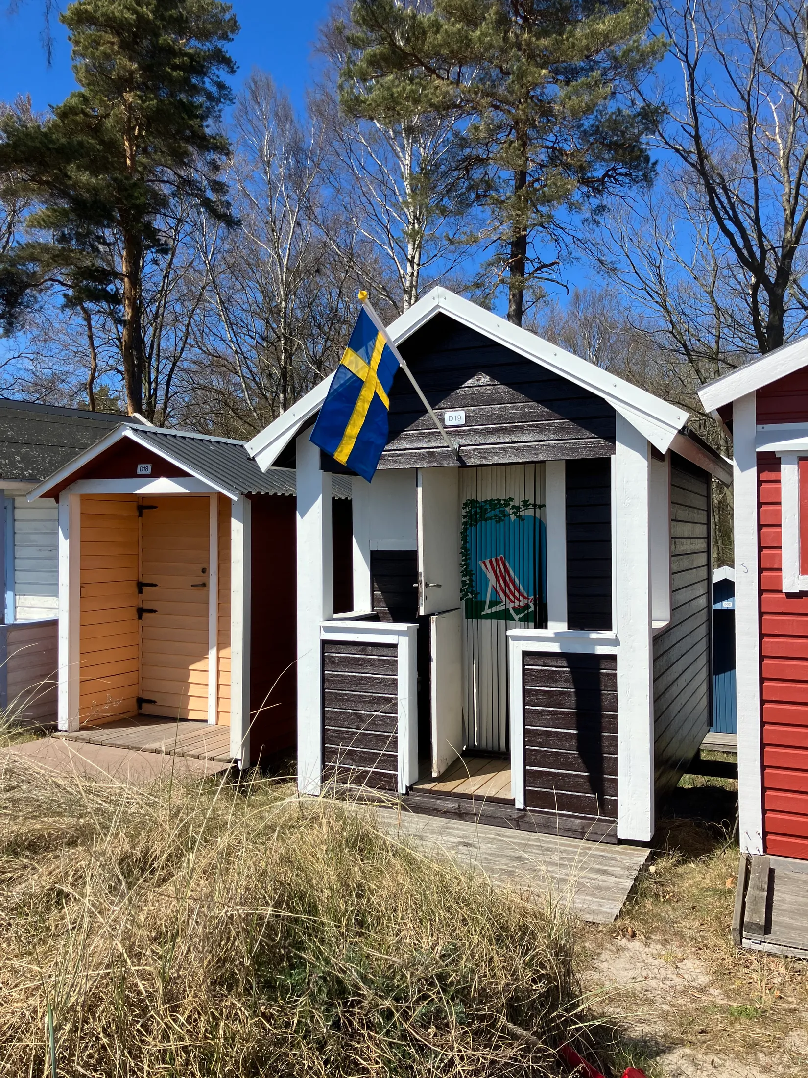 Fritidshus, Badhytt D19, Sandskogen, Ystad