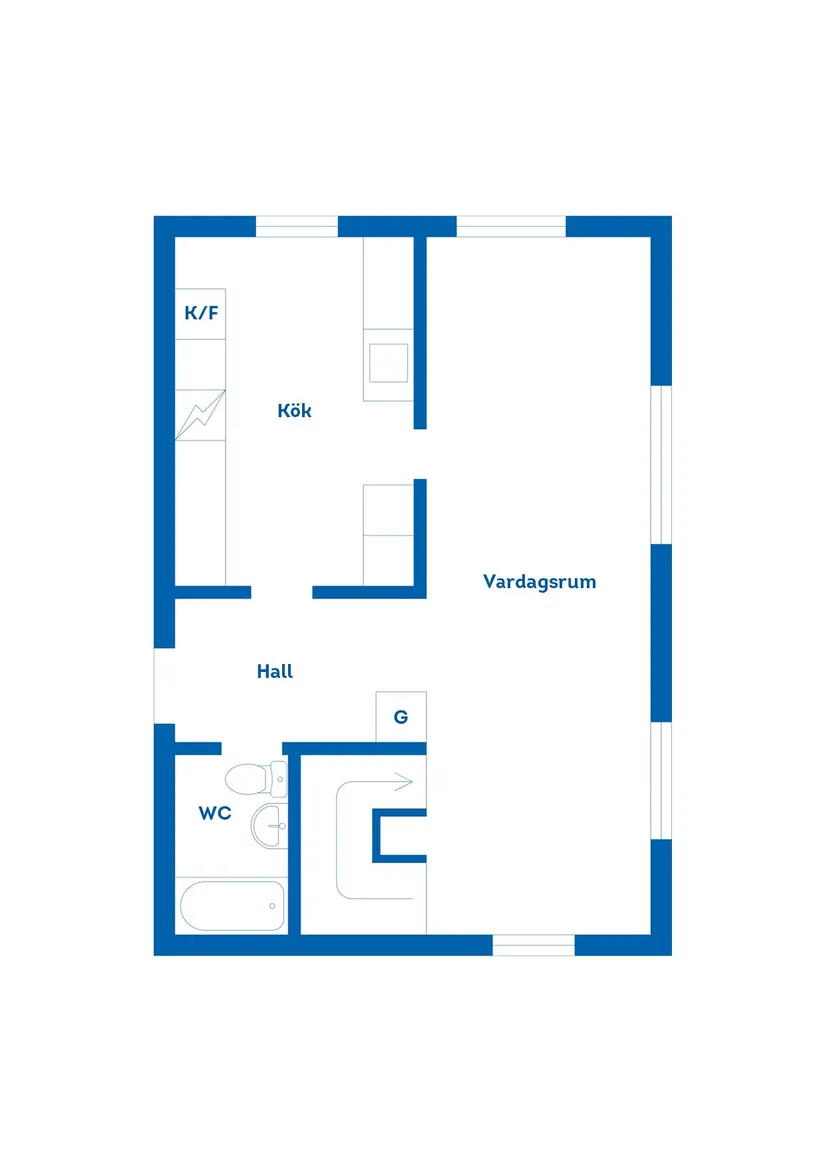 Villa, Påtorpsvägen 7, Ronneby kommun, Ronneby