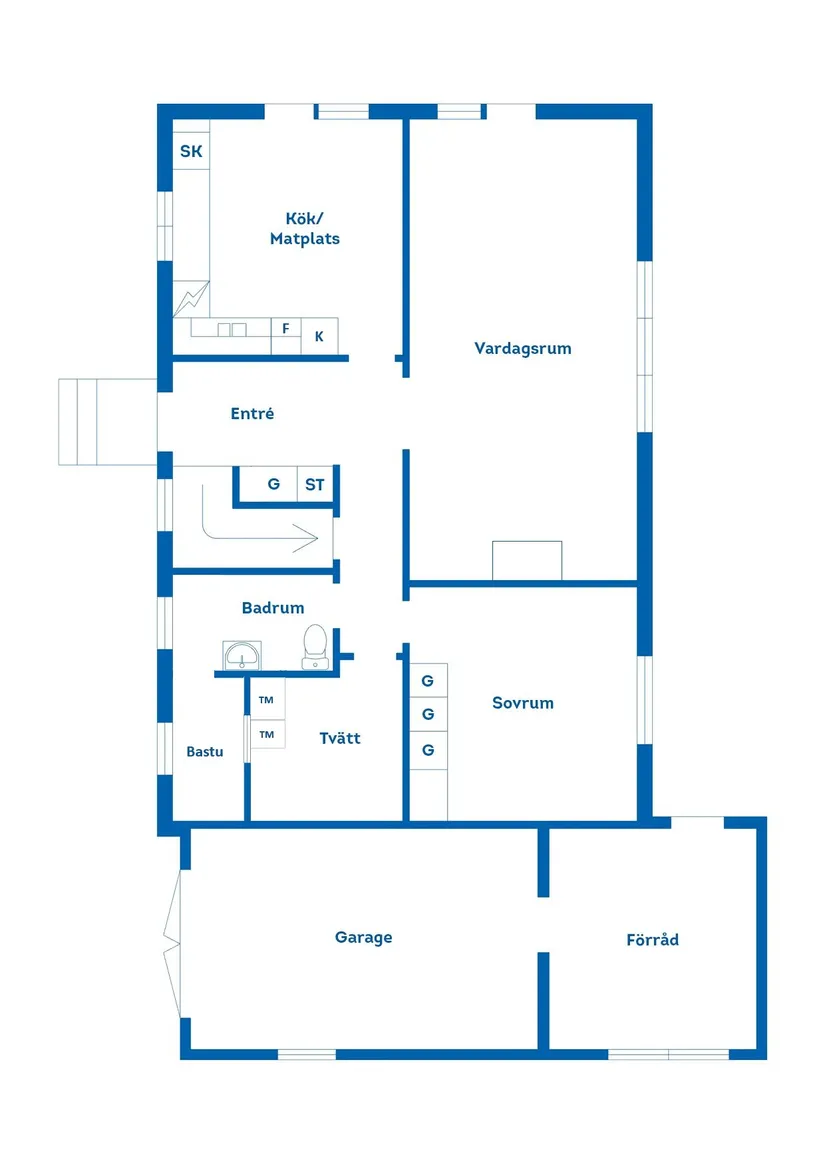 Villa, Granvägen 6, Vegby, Ulricehamn