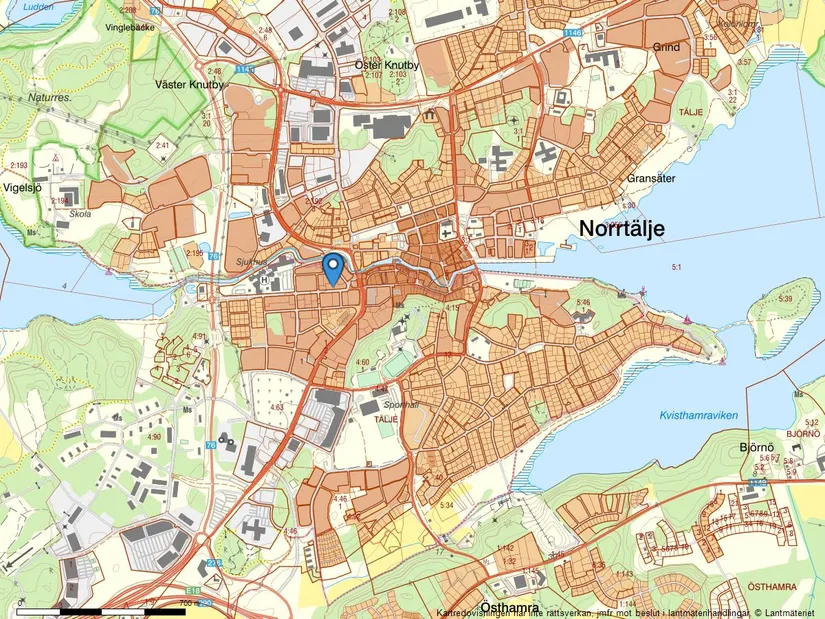 Bostadsrätt, Drottninggatan 1C, Norrtälje stad - Centralt, Norrtälje