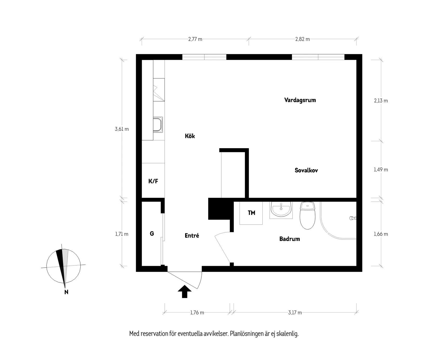 Bostadsrätt, Masthuggstorget 5, Masthugget, Göteborg