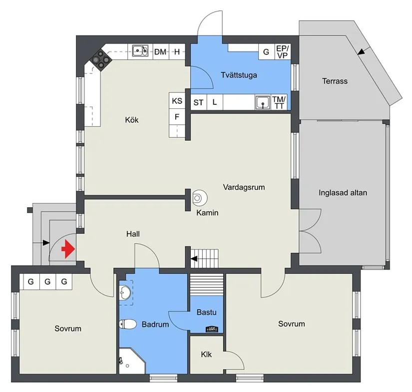 Villa, Ekvägen 3, Stora Hasstorp, Örebro