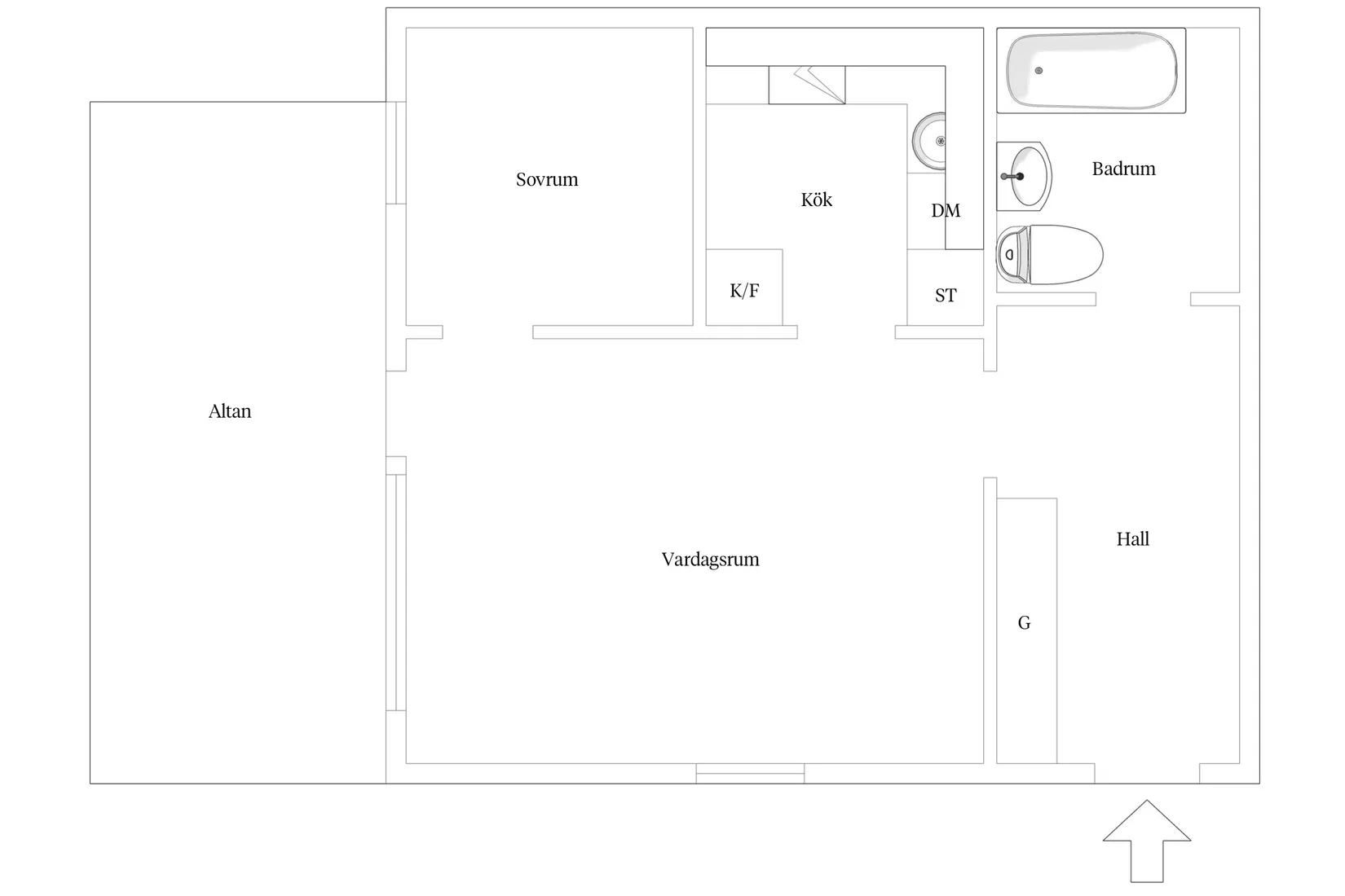 Bostadsrätt, Sjömansvägen 53, Vendelsö, Haninge