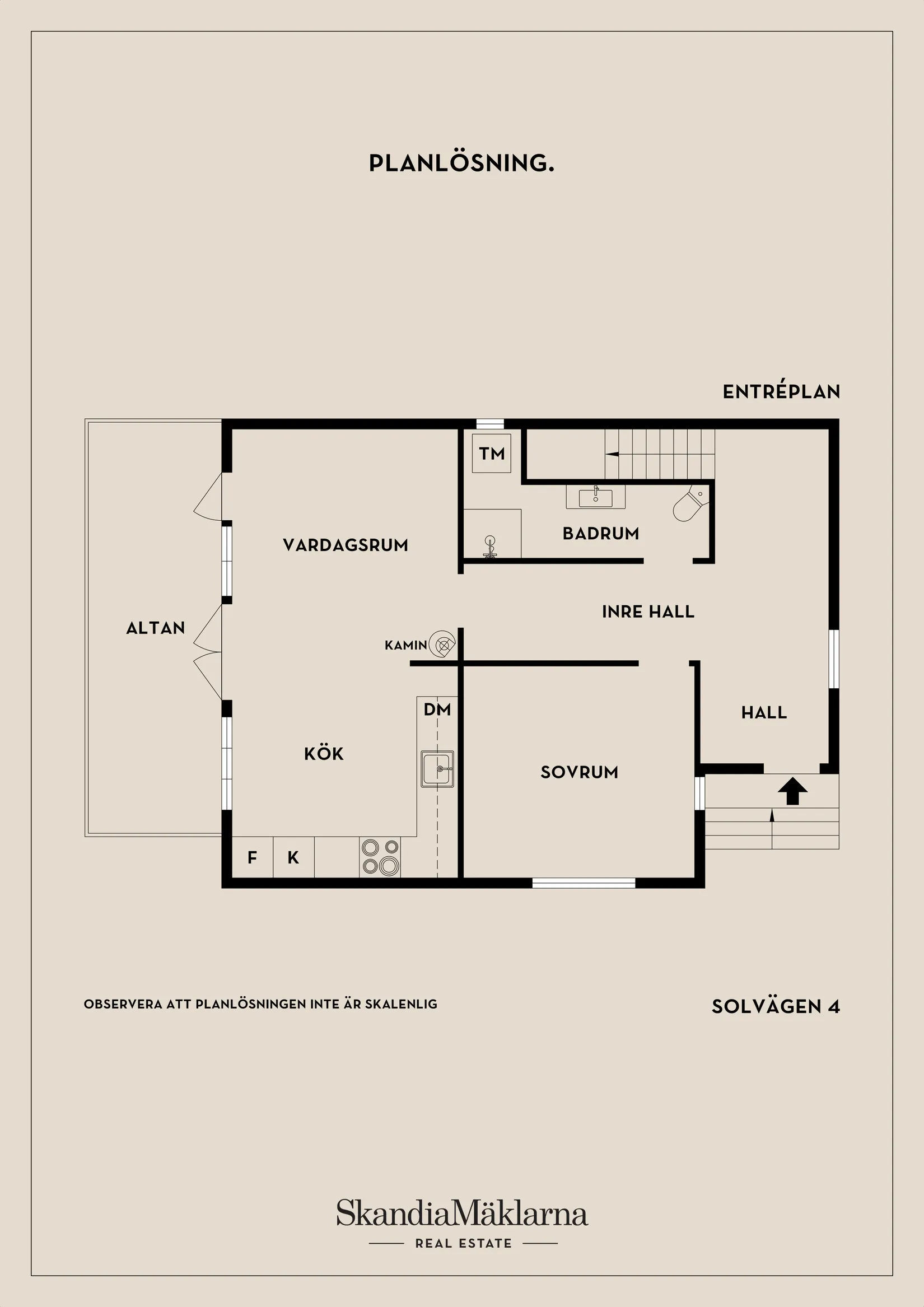 Villa, Solvägen 4, Centralt/Folkparksområdet, Upplands Väsby