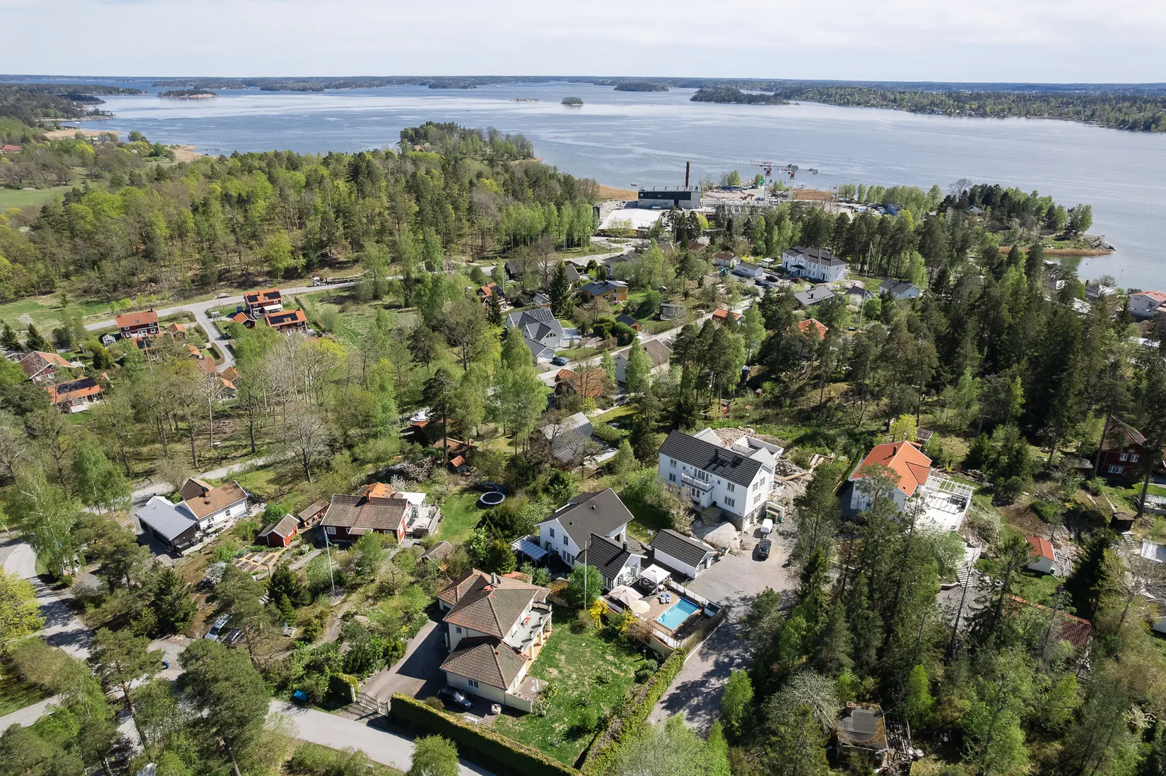 Villa, Rödbosundsvägen 33B, Margretelund, Österåker