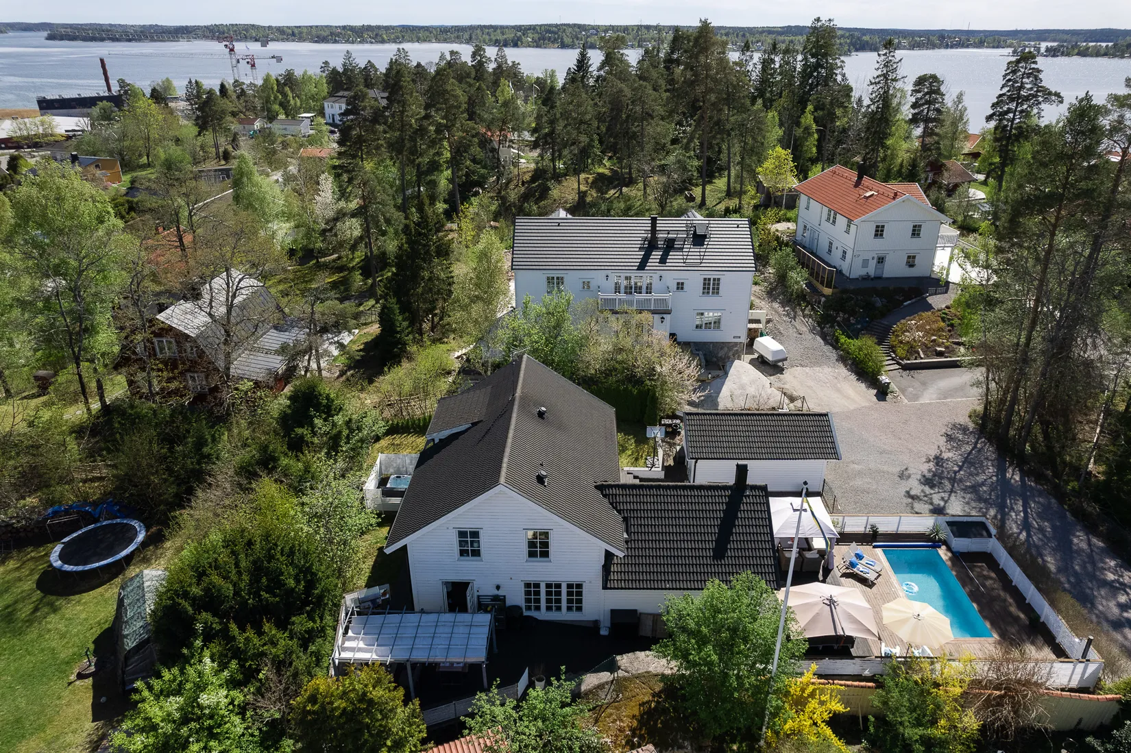 Villa, Rödbosundsvägen 33B, Margretelund, Österåker