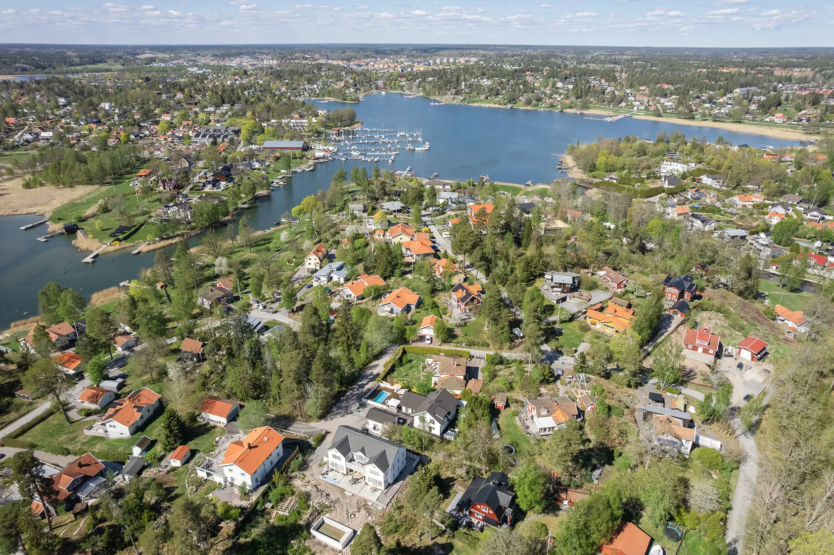 Villa, Rödbosundsvägen 33B, Margretelund, Österåker