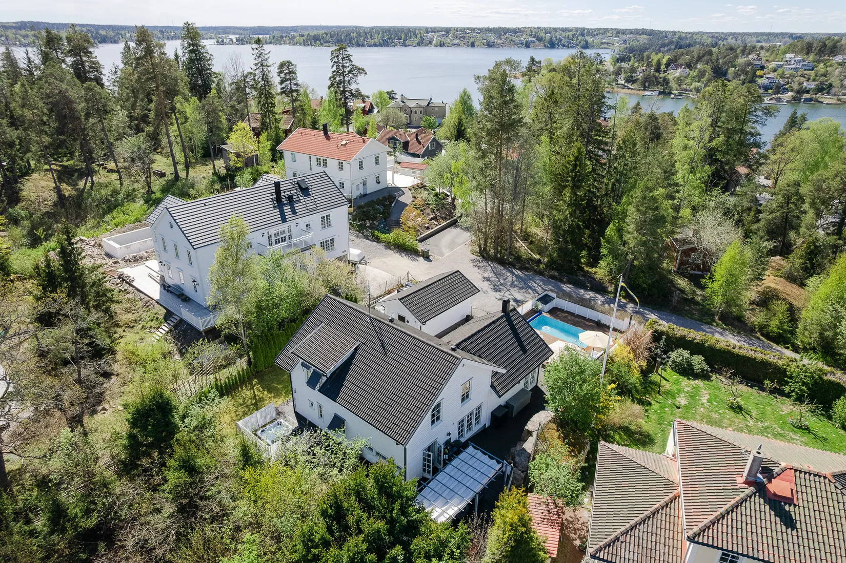Villa, Rödbosundsvägen 33B, Margretelund, Österåker
