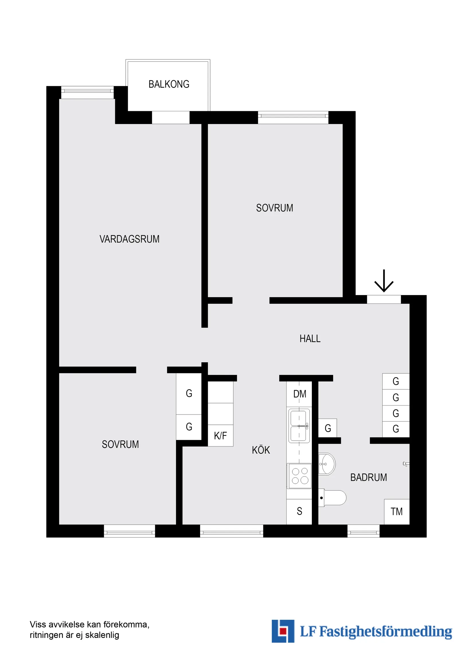 Bostadsrätt, Sjösavägen 99, våning 3 av 3!, Högdalen, Stockholm
