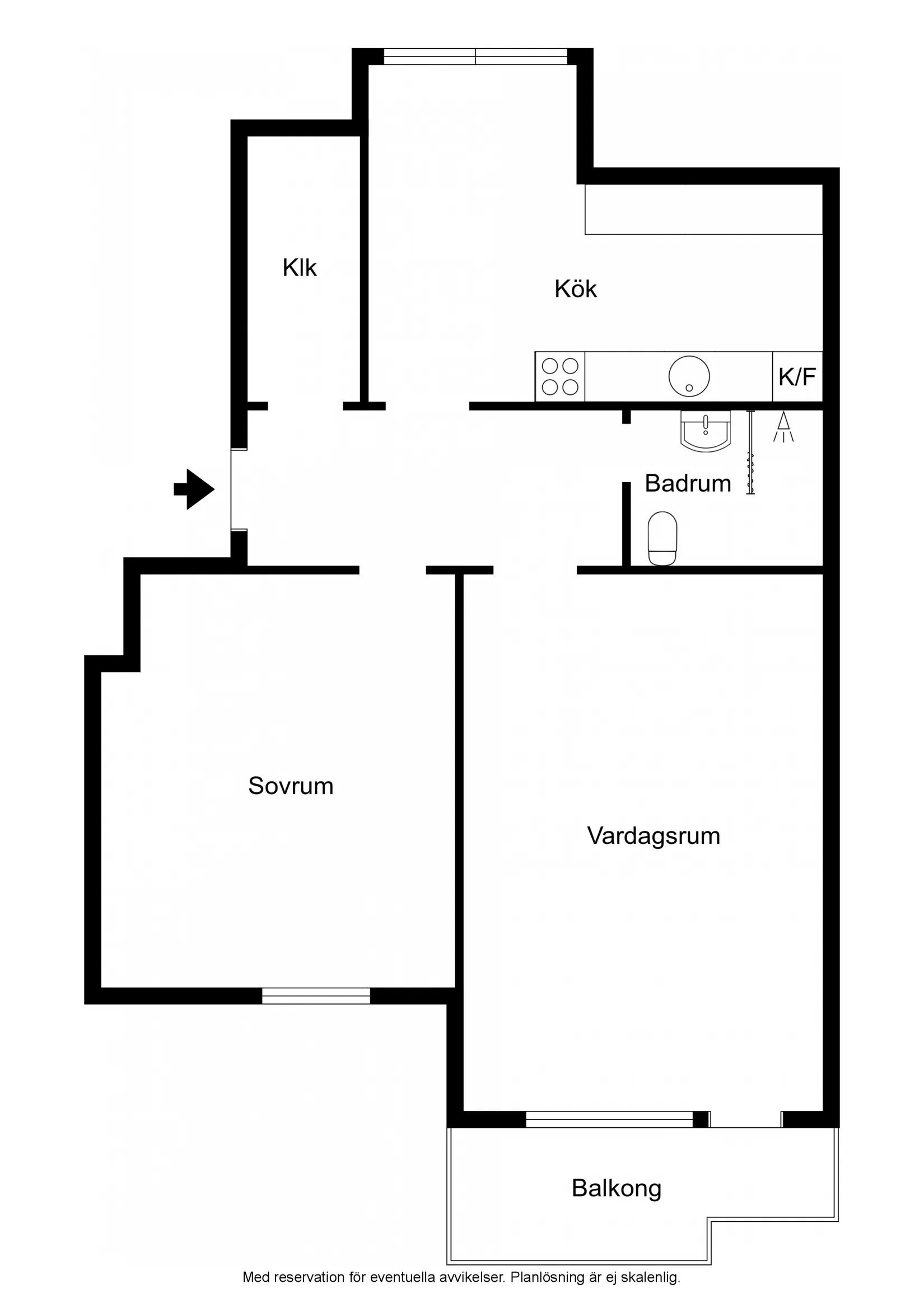 Bostadsrätt, Tvärgatan 6D, Åkersberg, Höör
