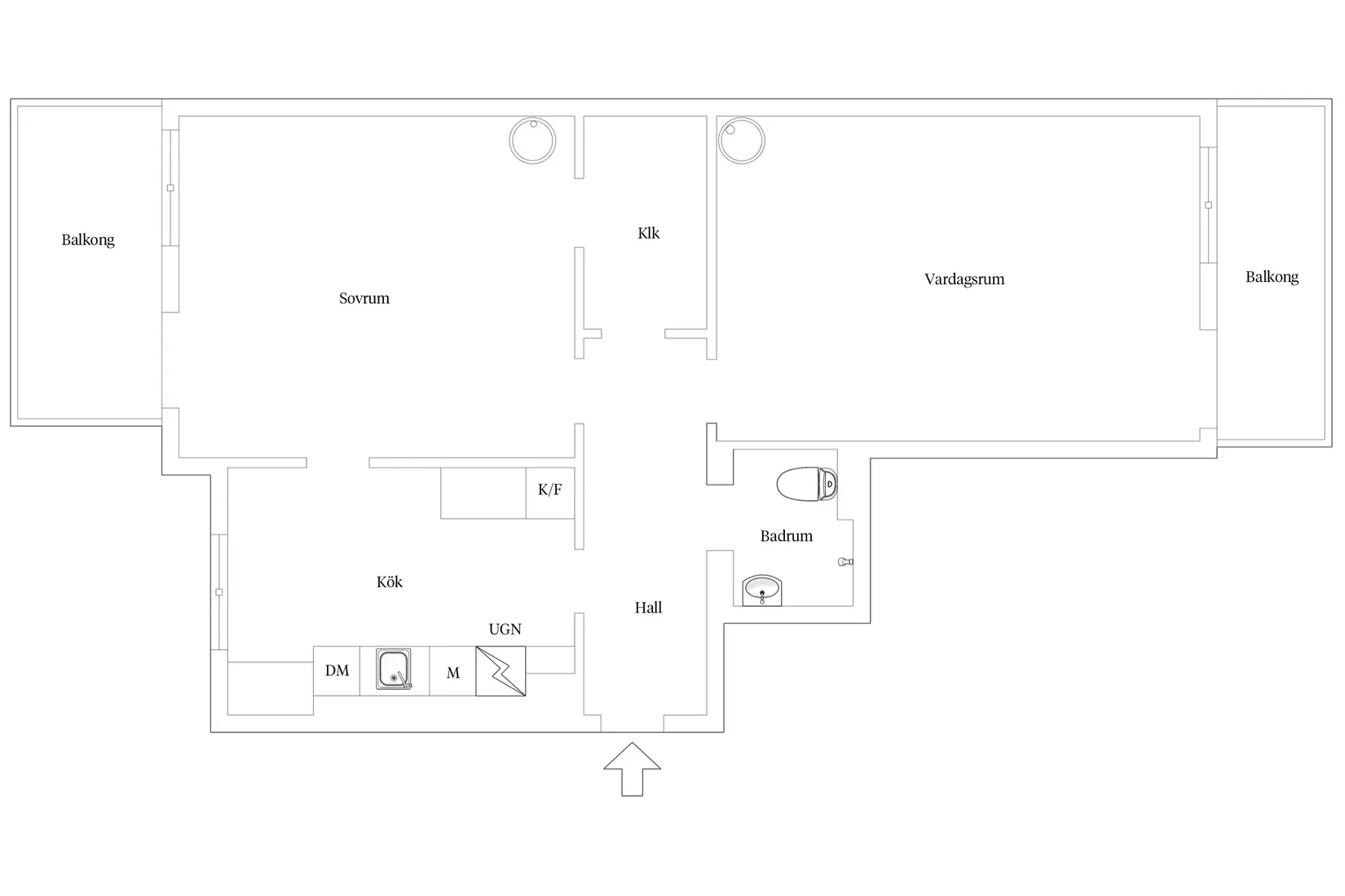 Bostadsrätt, Fridhemsgatan 66B, Kungsholmen - Fridhemsplan, Stockholm