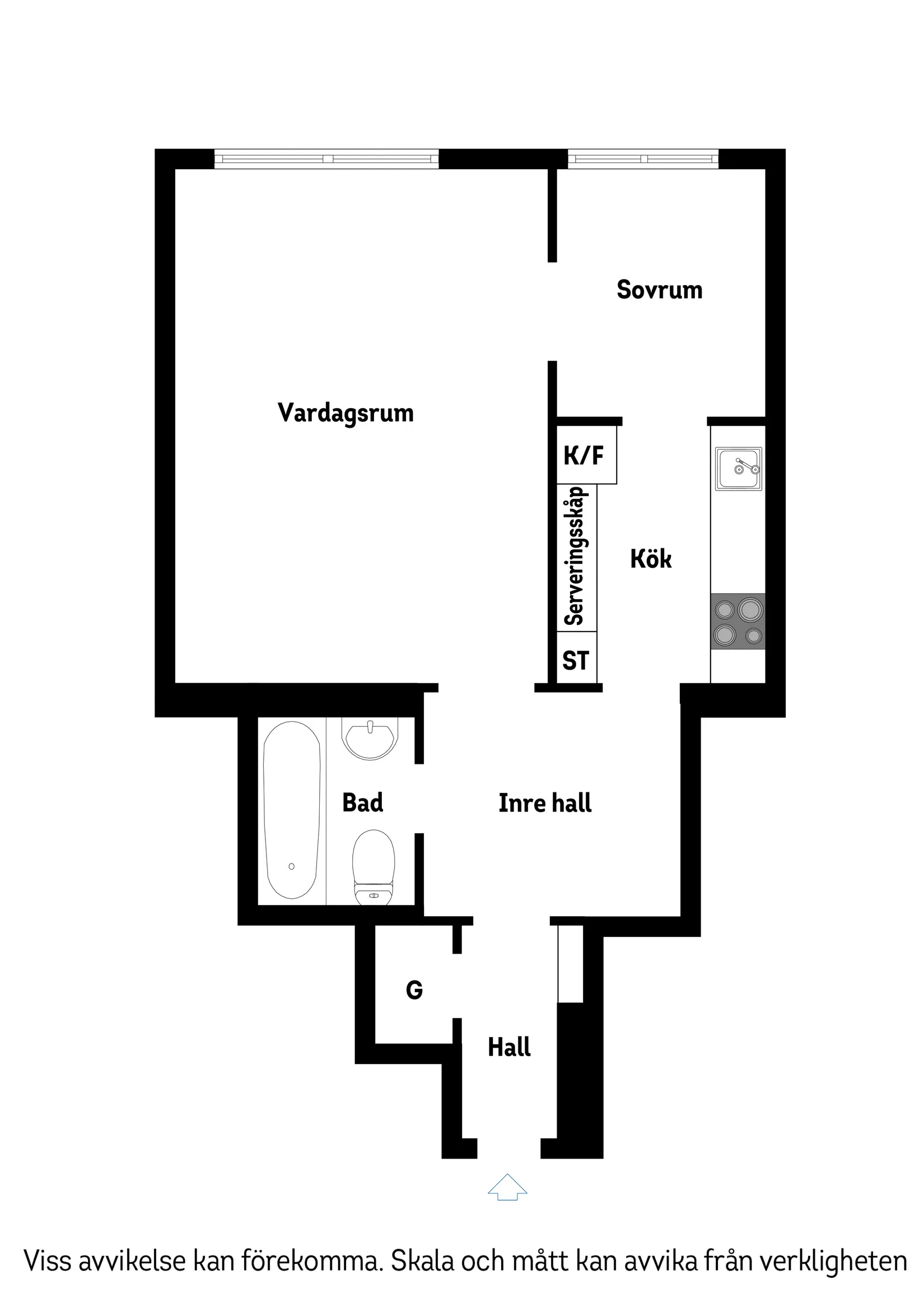 Bostadsrätt, Skeppargatan 94, 4 tr, Gärdet, Stockholm