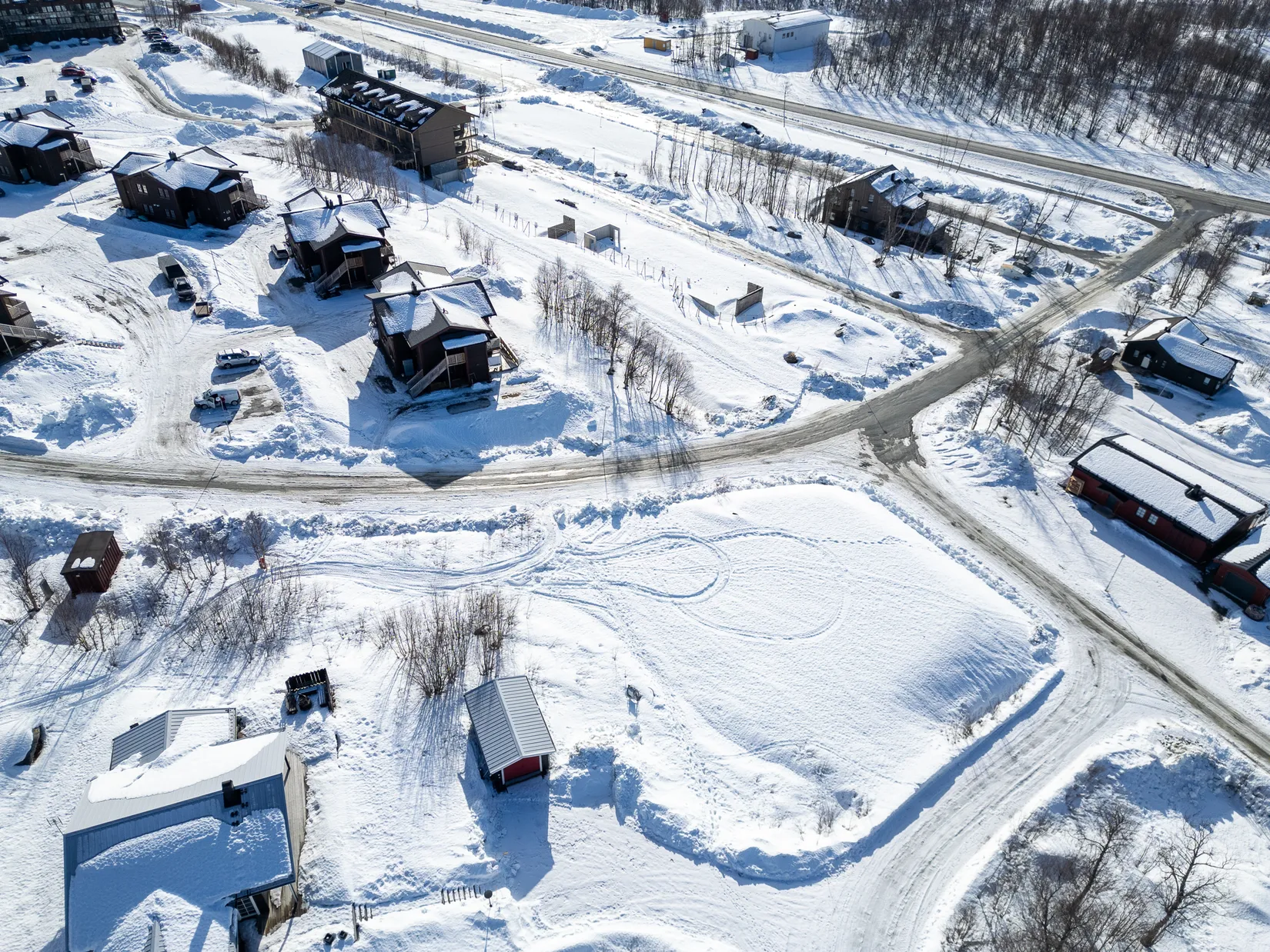 Tomt, Margaretas väg 2, Hemavan, Storuman