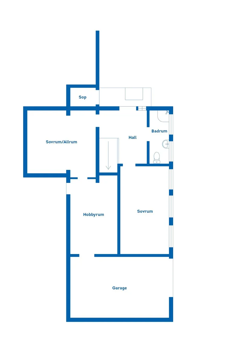 Villa, Bokstigen 8, Ronnebyhamn/Ekenäs, Ronneby