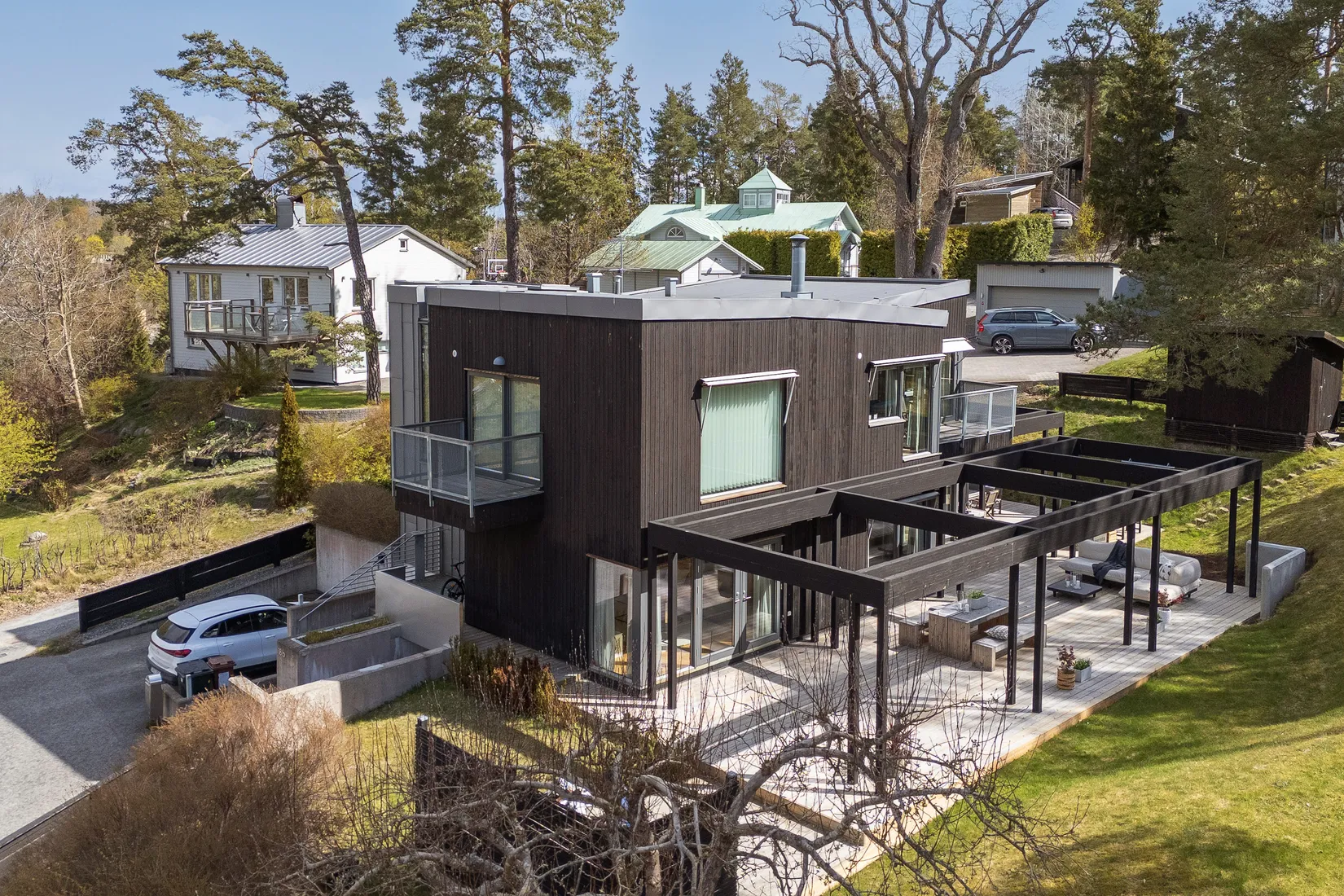 Villa, Hermelinsvägen 18B, Boo Gård, Nacka
