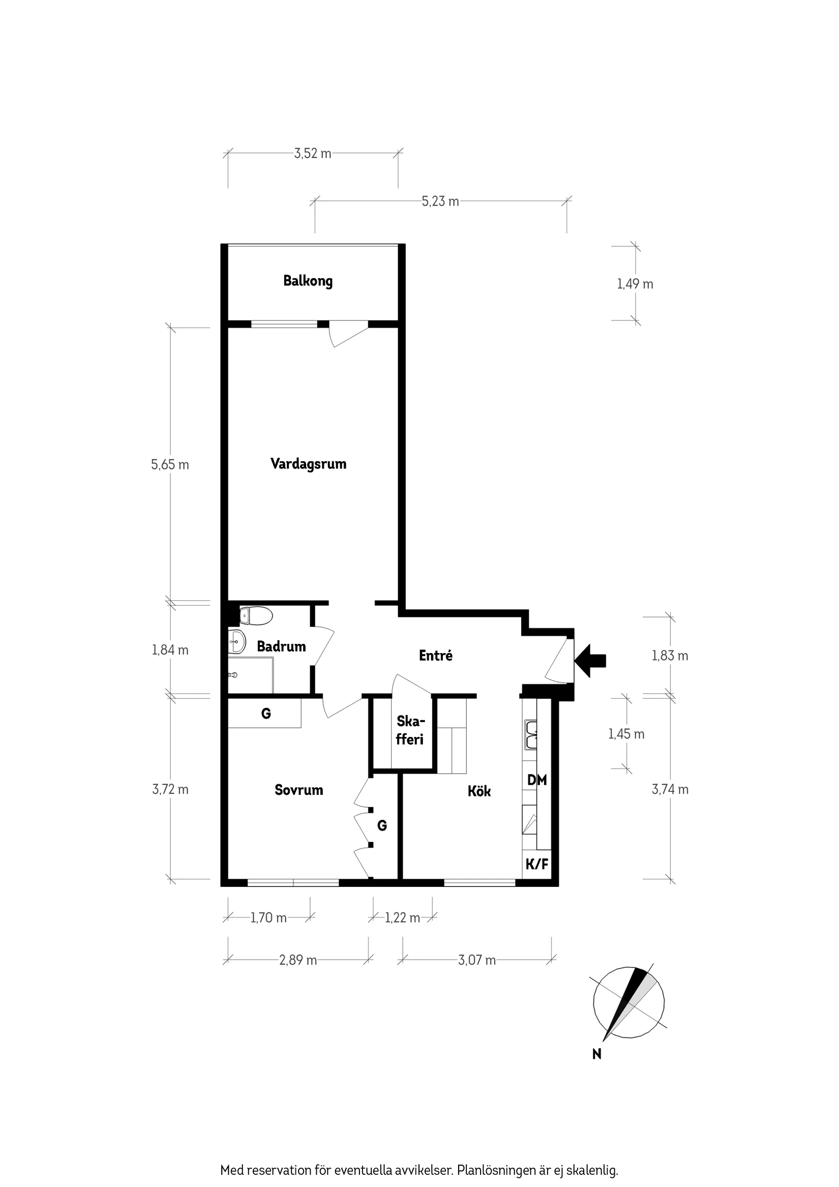 Bostadsrätt, Doterödsvägen 8, Centralt, Stenungsund