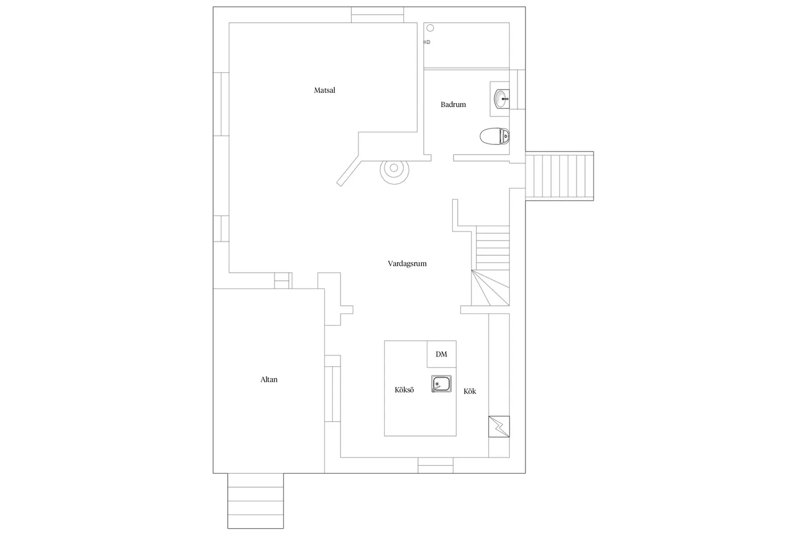 Villa, Gamla landsvägen 16, Sandared, Borås