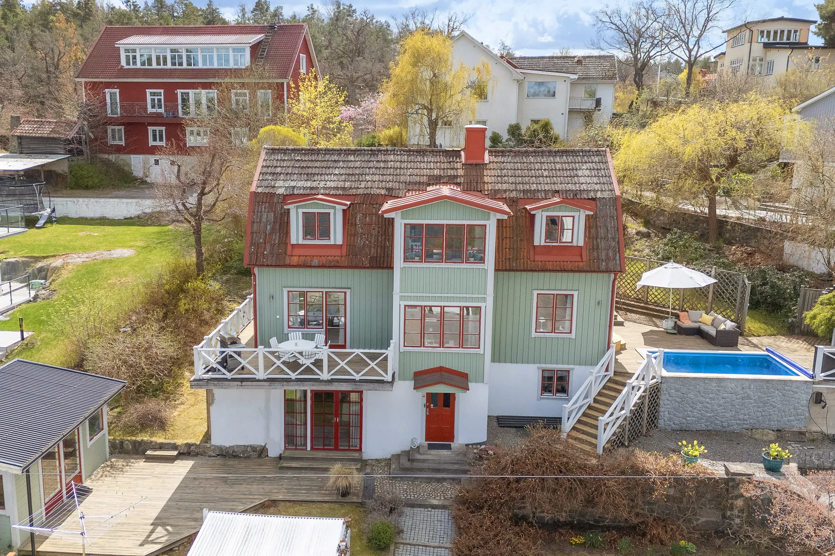 Villa, Tallvägen 8, Hästhagen, Nacka