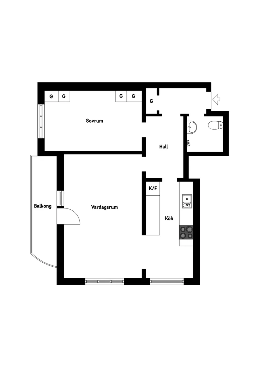 Bostadsrätt, Kungsholmsgatan 11, Stockholm Kungsholmen, Stockholm