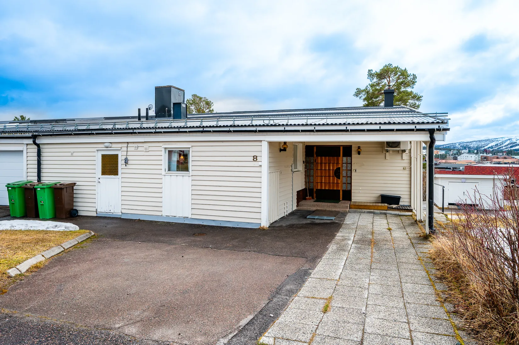 Villa, Radhus, Gullrisvägen 8, Heden, Gällivare