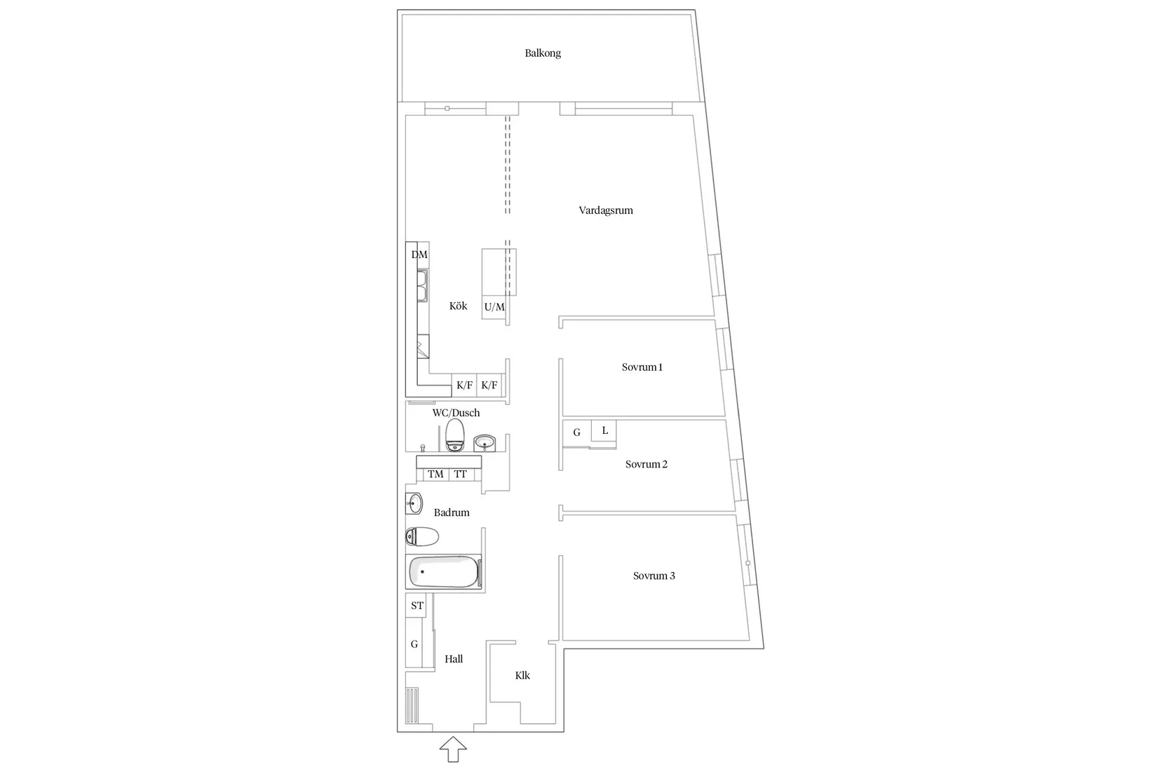 Bostadsrätt, Kvarnholmsvägen 110, Kvarnholmen, Nacka