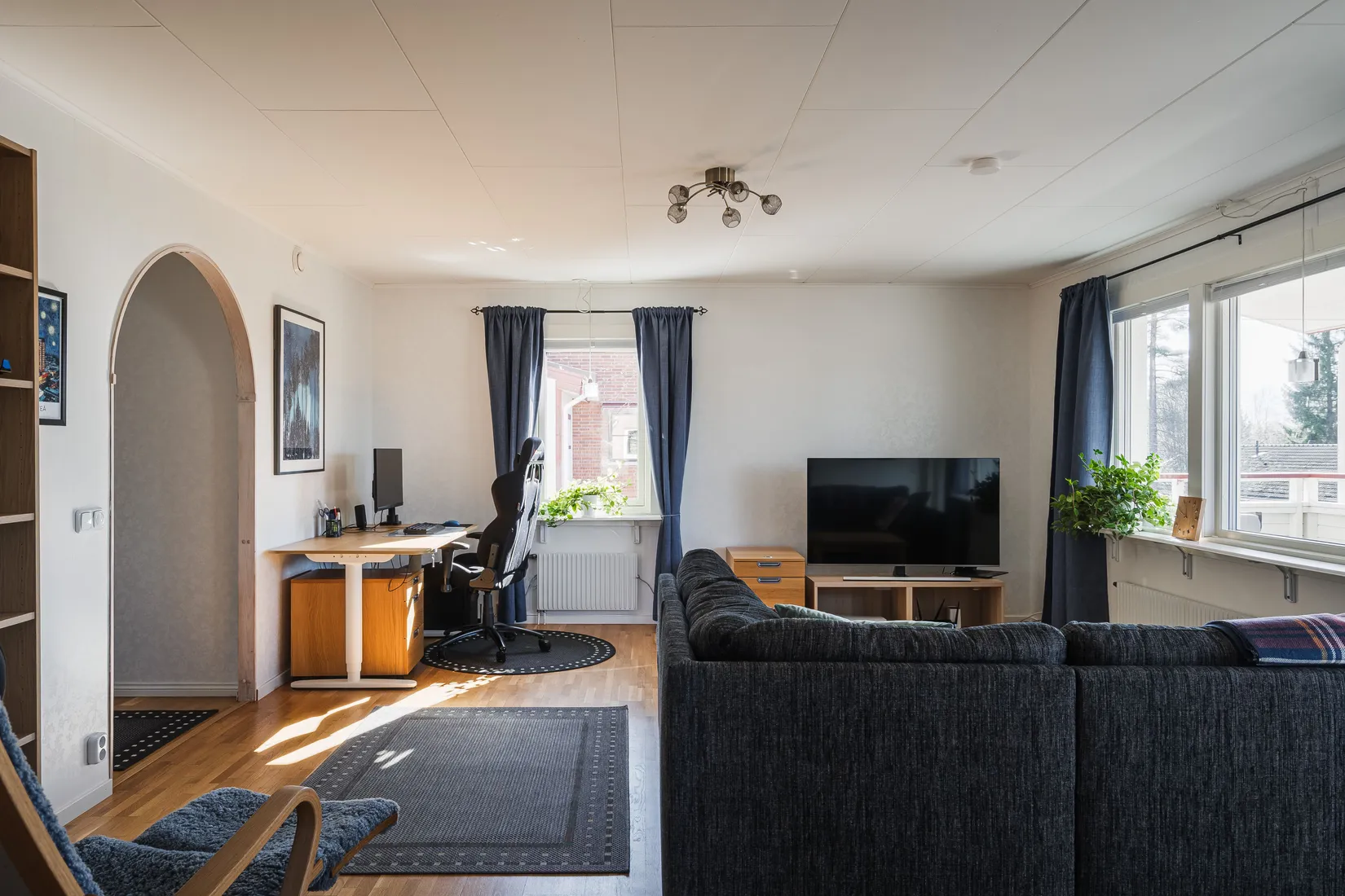 Villa, Takdroppsgatan 9, Morö Backe, Skellefteå