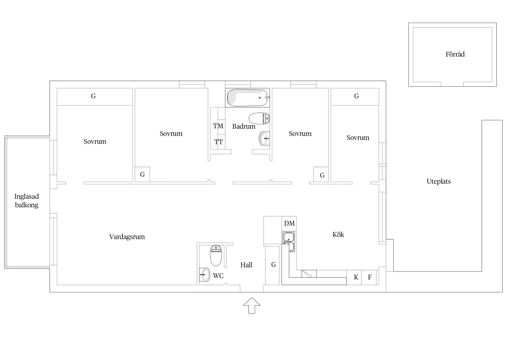 Bostadsrätt, Gavelvägen 6, Bergsätra, Lidingö
