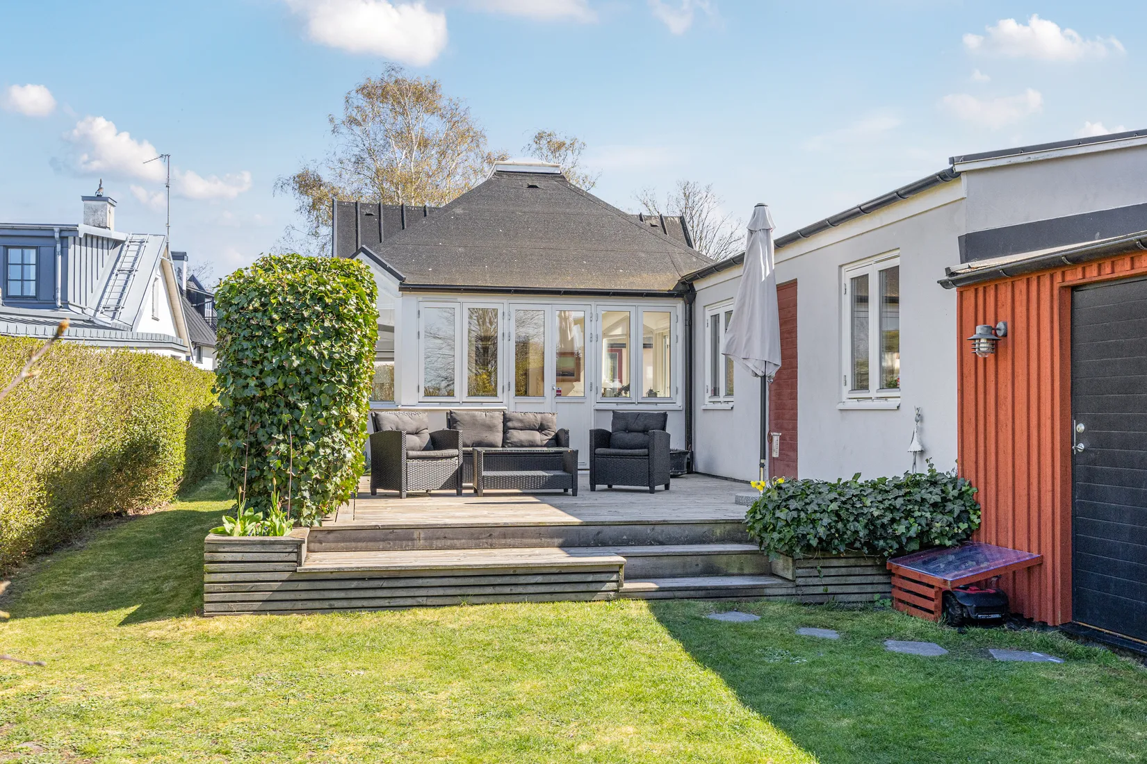 Villa, Strandvägen 204, Gamla delen, Lomma