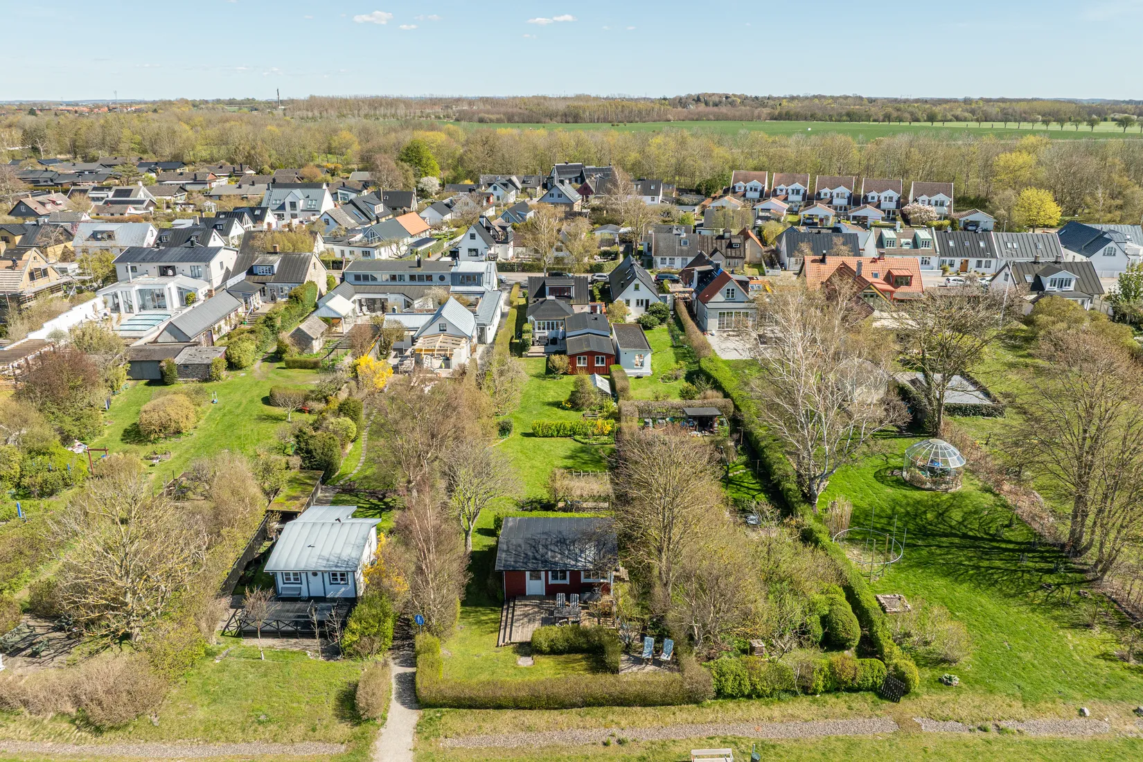 Villa, Strandvägen 204, Gamla delen, Lomma