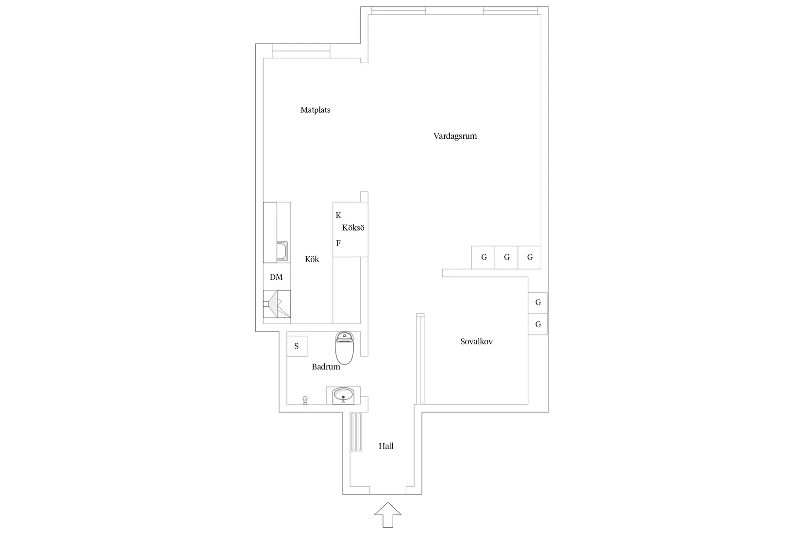 Bostadsrätt, Gjutargatan 6, Kungsholmen - Fridhemsplan, Stockholm