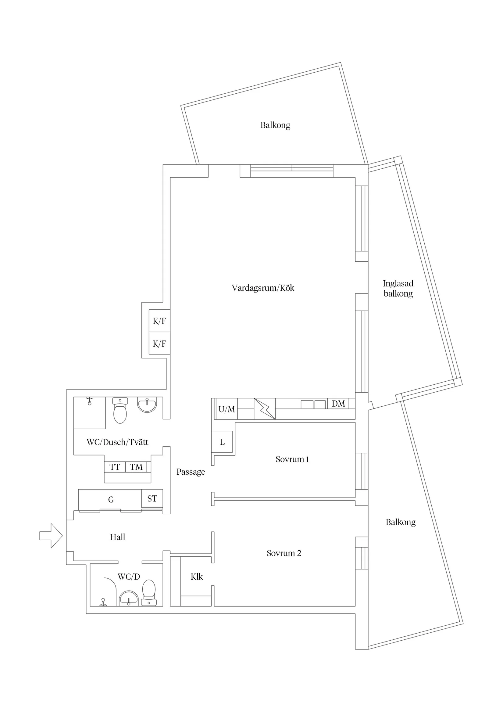 Bostadsrätt, Dockplatsen 5, Dockan, Malmö