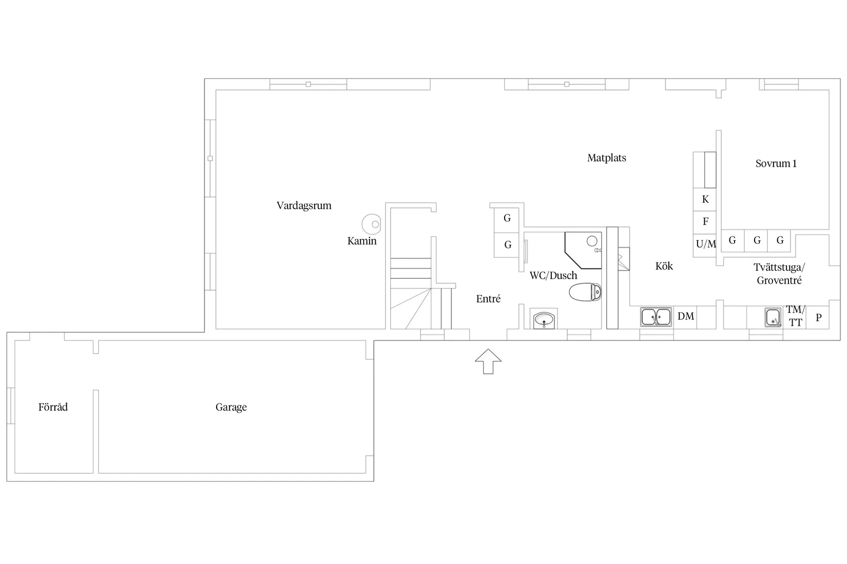 Villa, Havregatan 7, Lervik, Lomma