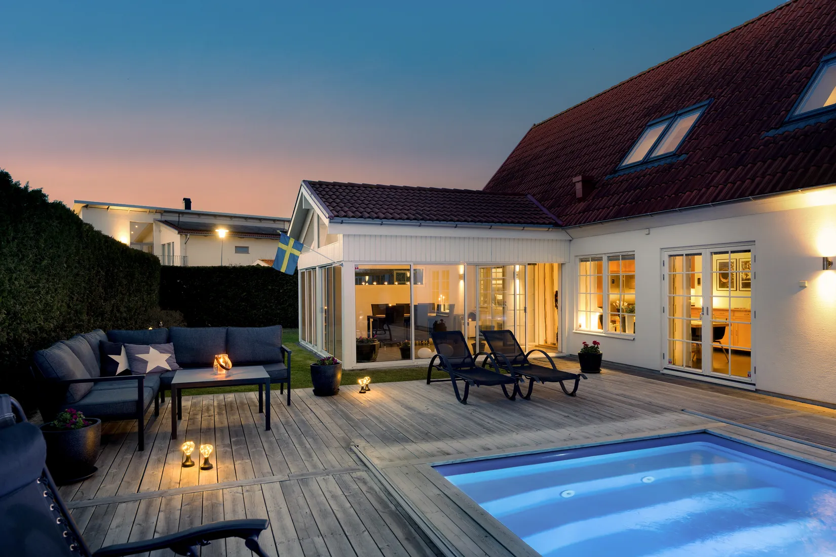 Villa, Havregatan 7, Lervik, Lomma
