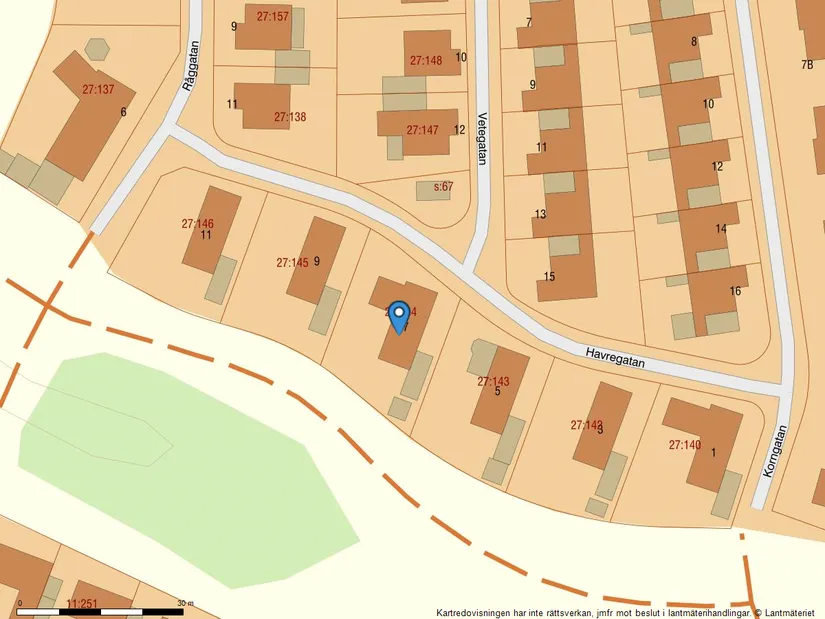 Villa, Havregatan 7, Lervik, Lomma
