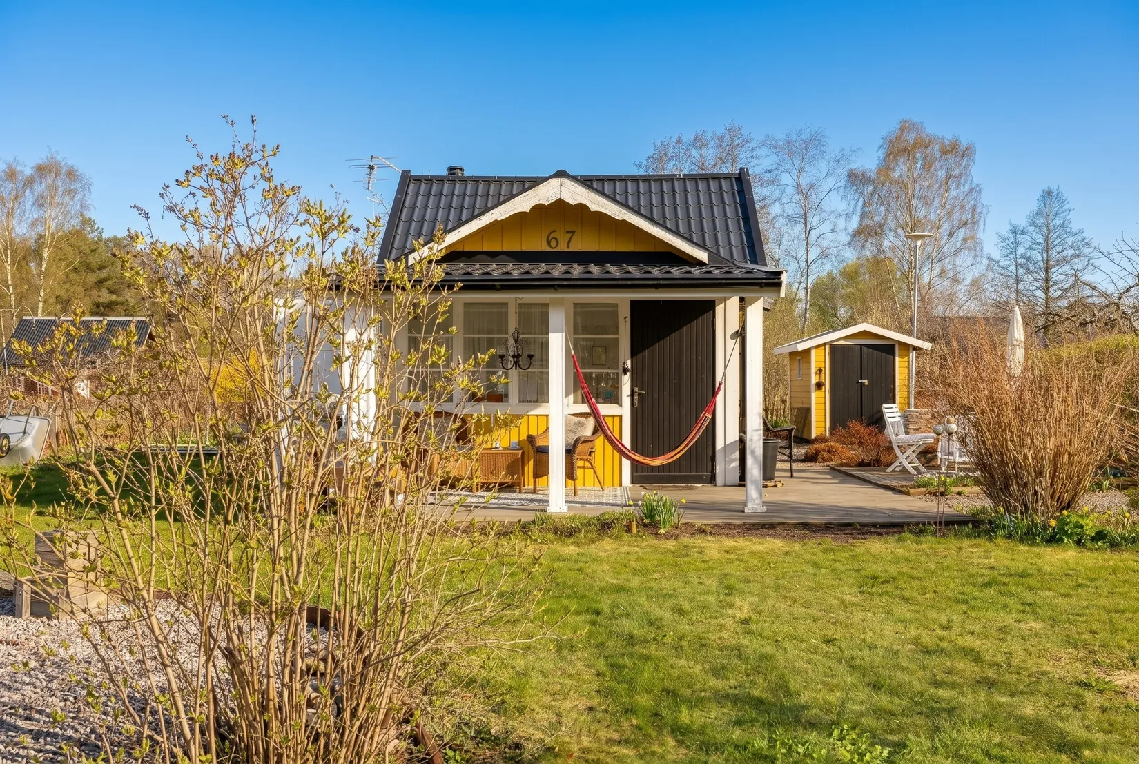 Fritidshus, Kolonivägen 67, lottnr 87, Biskopsängen, Västerås