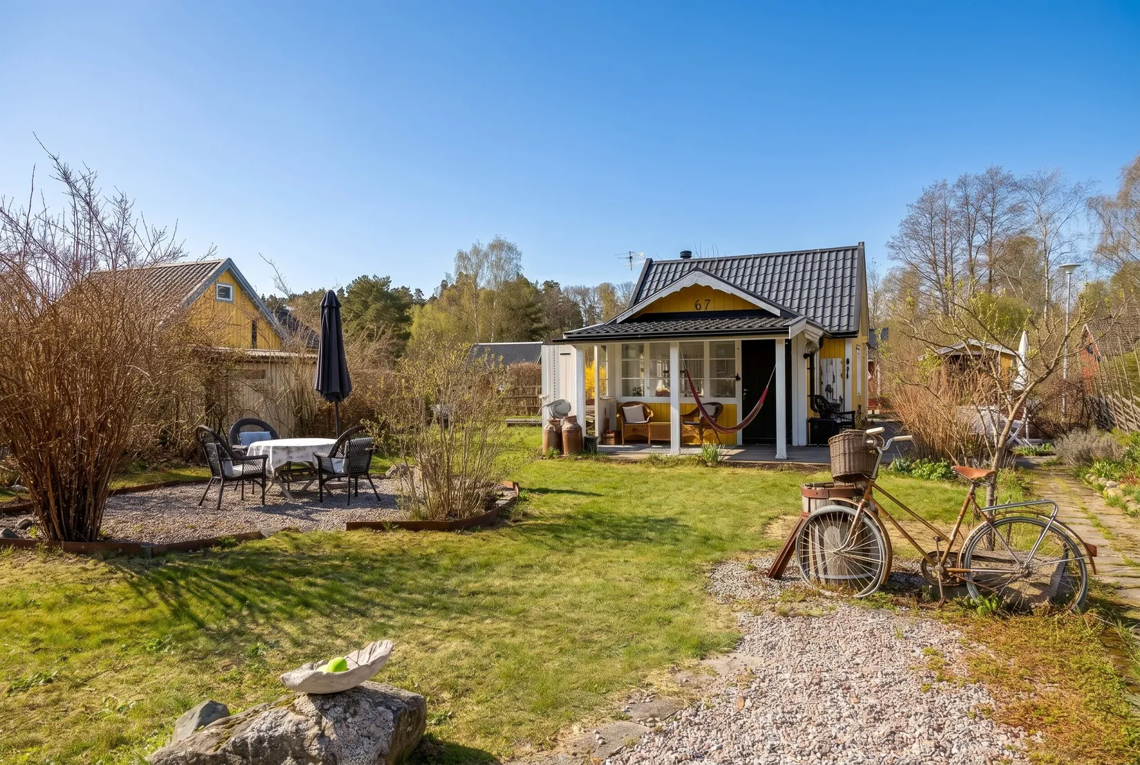 Fritidshus, Kolonivägen 67, lottnr 87, Biskopsängen, Västerås