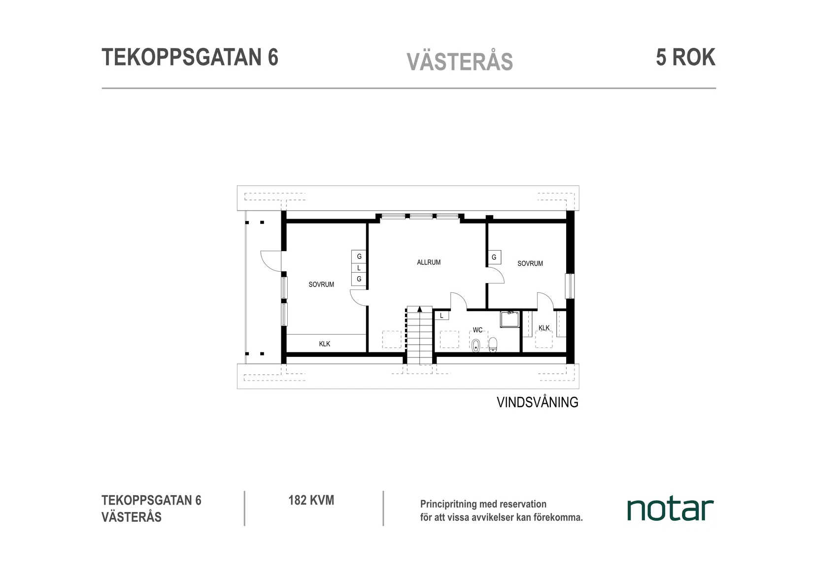 Villa, Tekoppsgatan 6, Skälby, Västerås