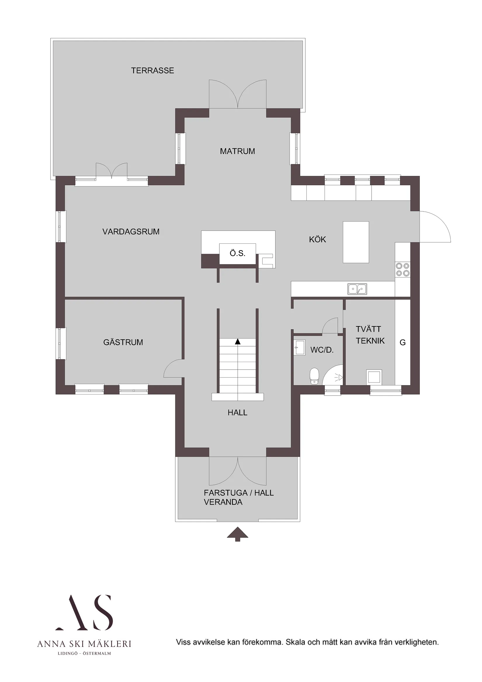 Villa, Tunavägen 5B, Brevik, Lidingö