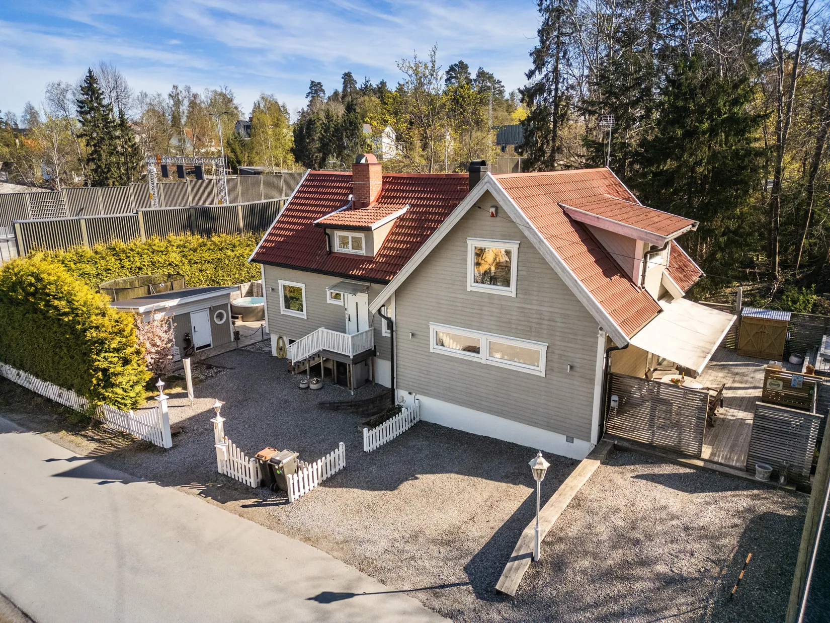 Villa, Tranbärsstigen 1, Roslags Näsby, Täby