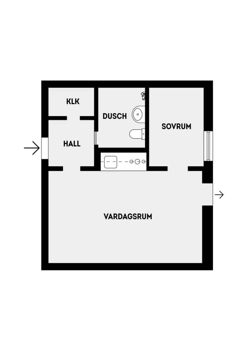Bostadsrätt, Rosengårdsvägen 45, Dragonvreten/Rosengården, Vallentuna