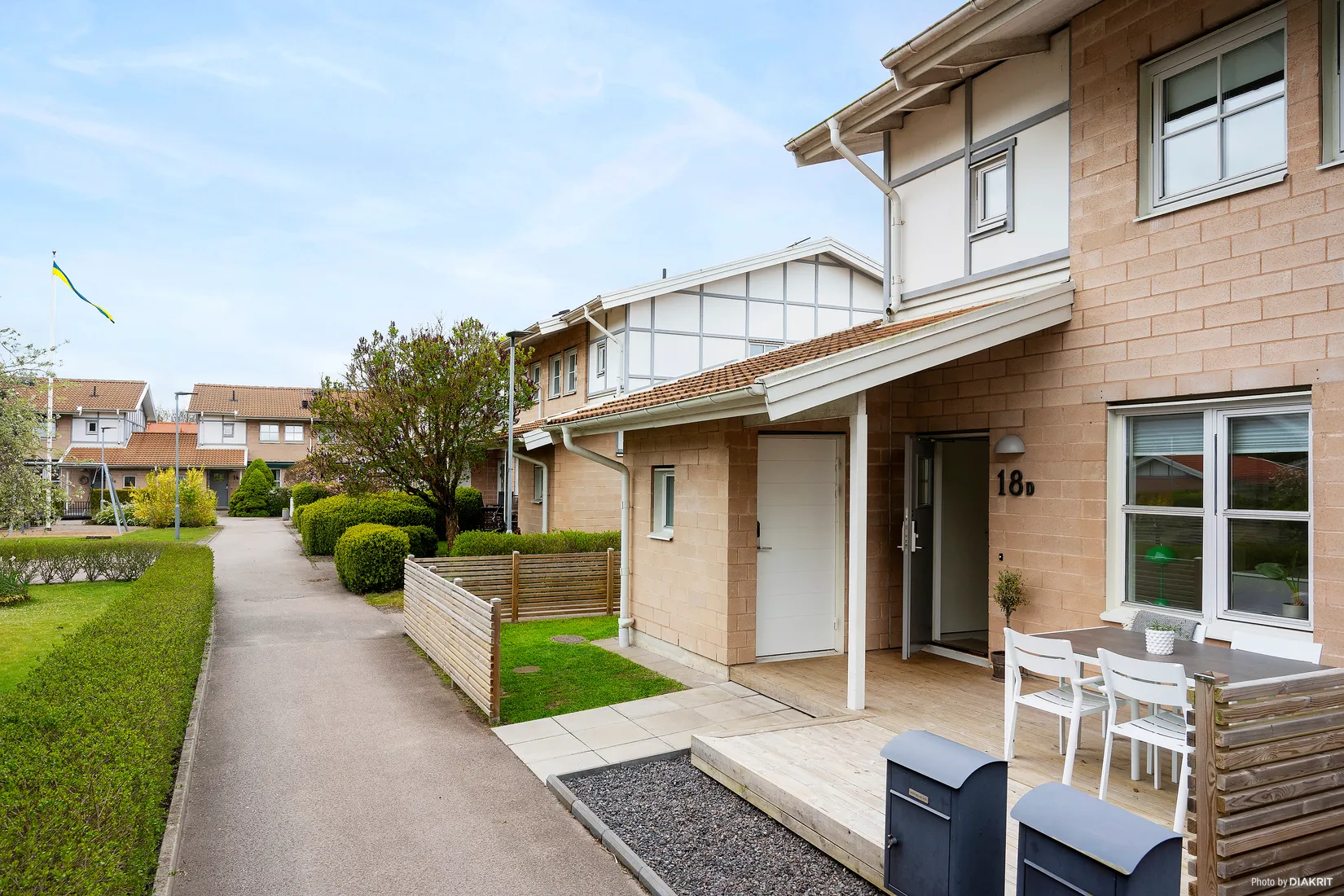 Bostadsrätt, Radhus, Hagalundsvägen 18D, Pålsbo, Halmstad