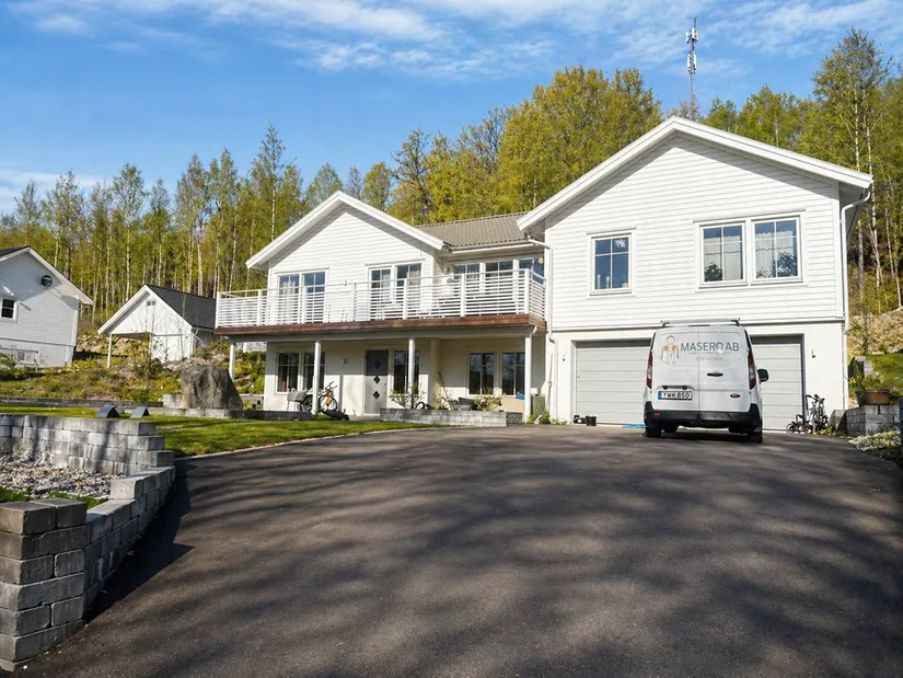 Villa, Wallbergs väg 22, Oskarström, Halmstad