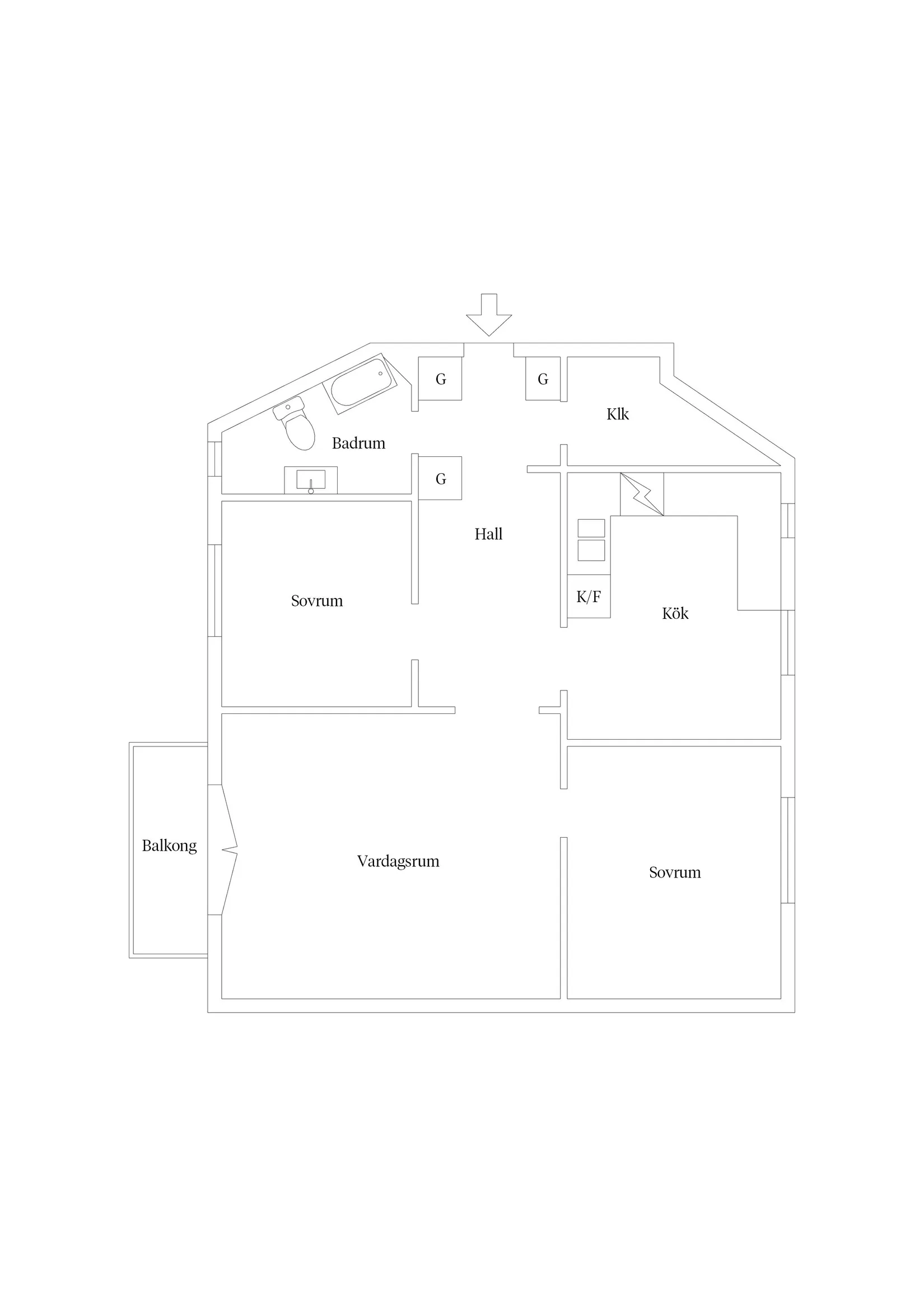 Bostadsrätt, Domarvägen 20, Centrala Huddinge, Huddinge