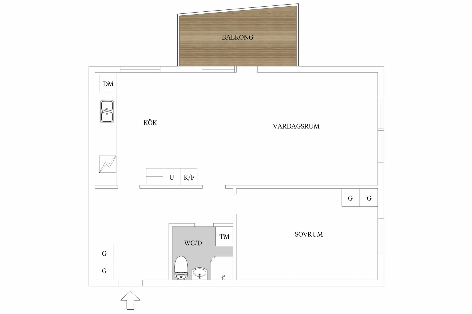Bostadsrätt, Fiolgatan 6, Ruddalen, Göteborg
