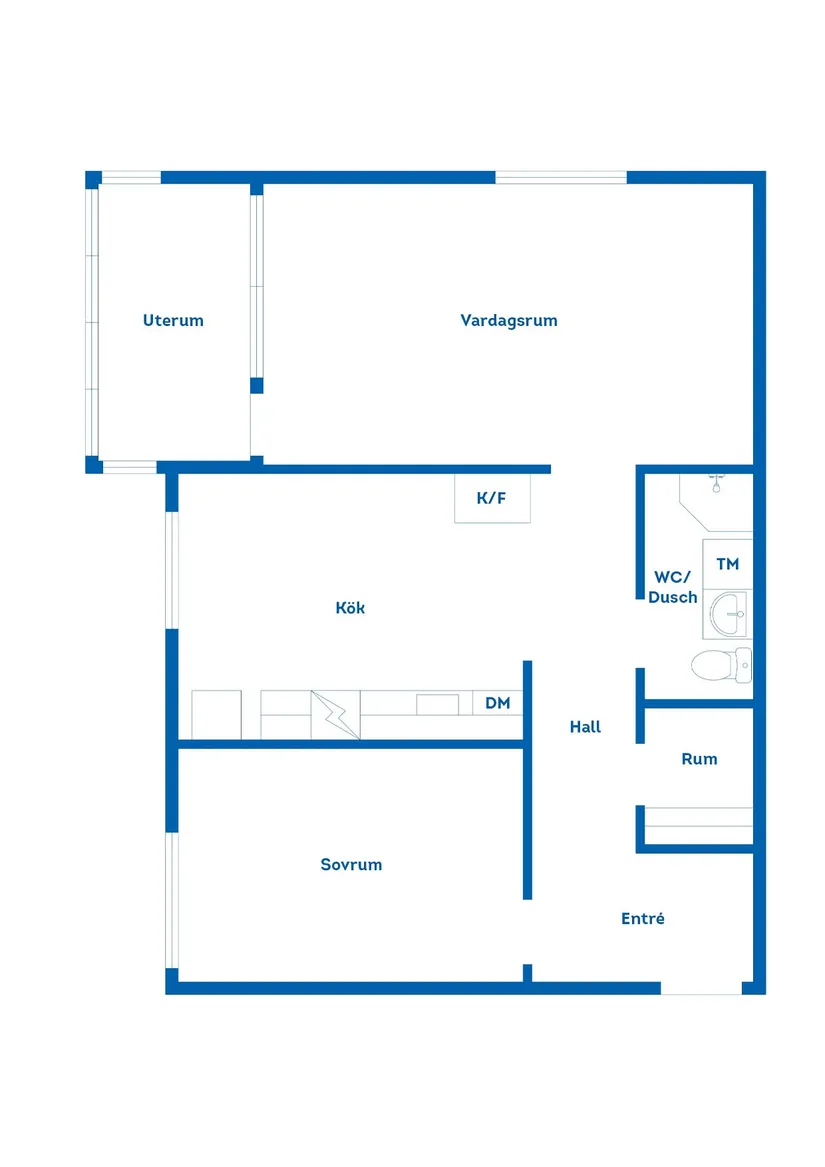 Bostadsrätt, Norrbackavägen 2, Norrtorn, Oskarshamn