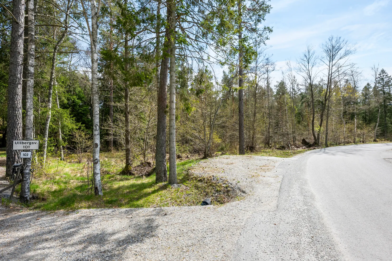 Tomt, Ullbergsvägen 103B, Raksta, Tyresö