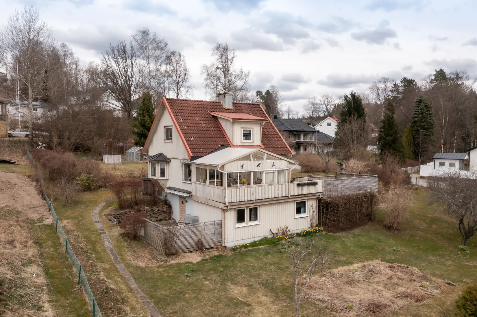 Villa, Myrtengatan 1, Brämhult, Borås